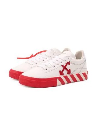Текстильные кеды Vulcanised Off-White