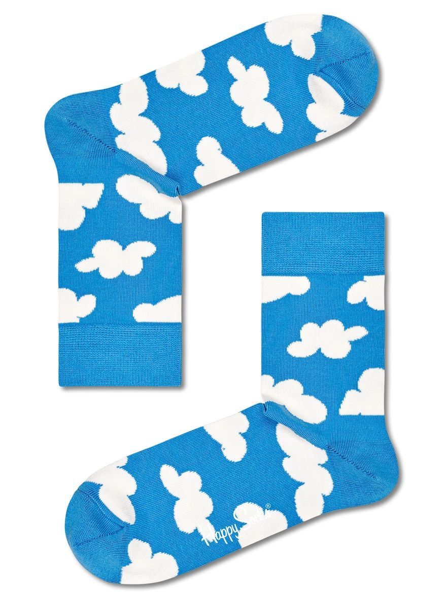 Носки унисекс Happy Socks CLO13 голубые 25