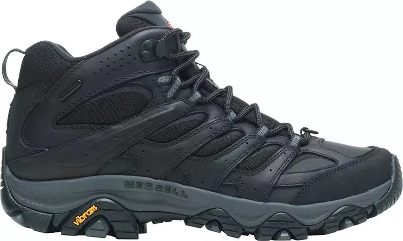 Мужские водонепроницаемые походные ботинки Merrell Moab 3 Thermo Mid 200 г, черный