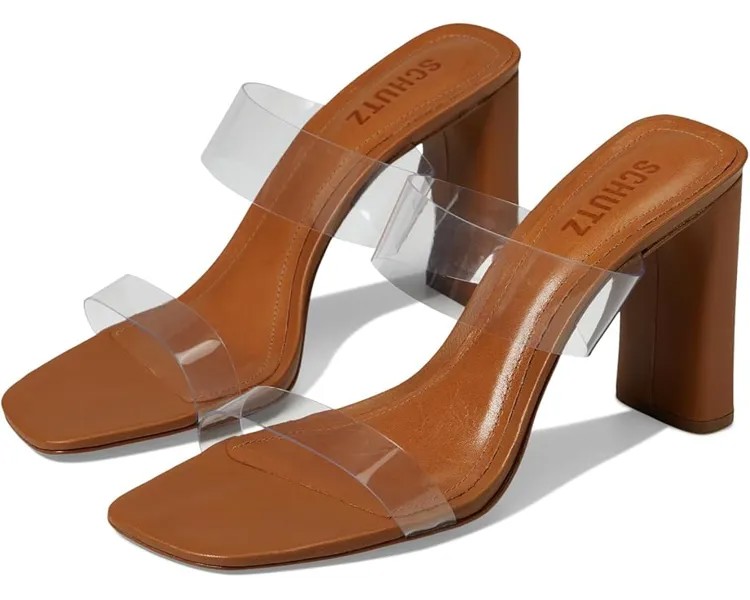 Туфли Schutz Ariella Tab, цвет Cuoio Brown 1