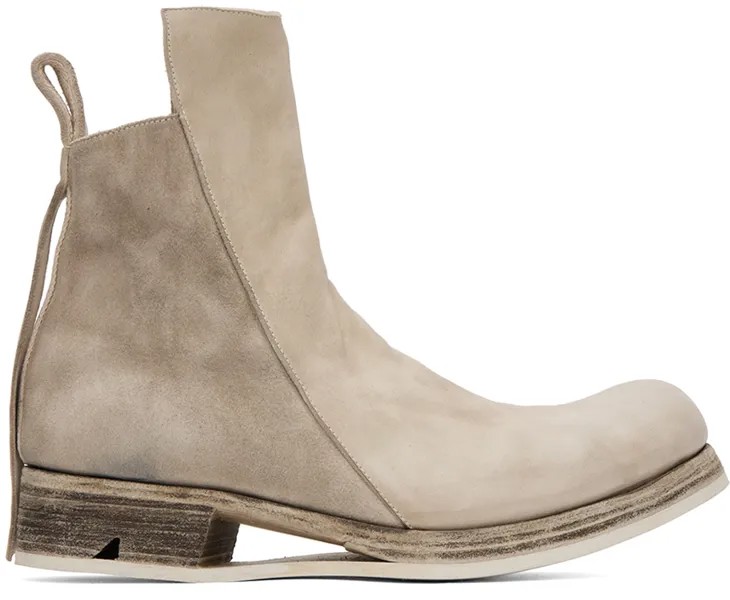 Бежевые ботинки Boot 1 Boris Bidjan Saberi