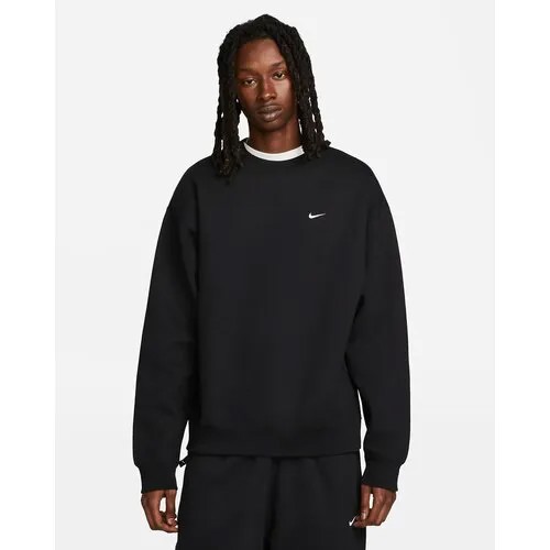 Свитшот спортивный NIKE Solo Swoosh, размер L, , black/white