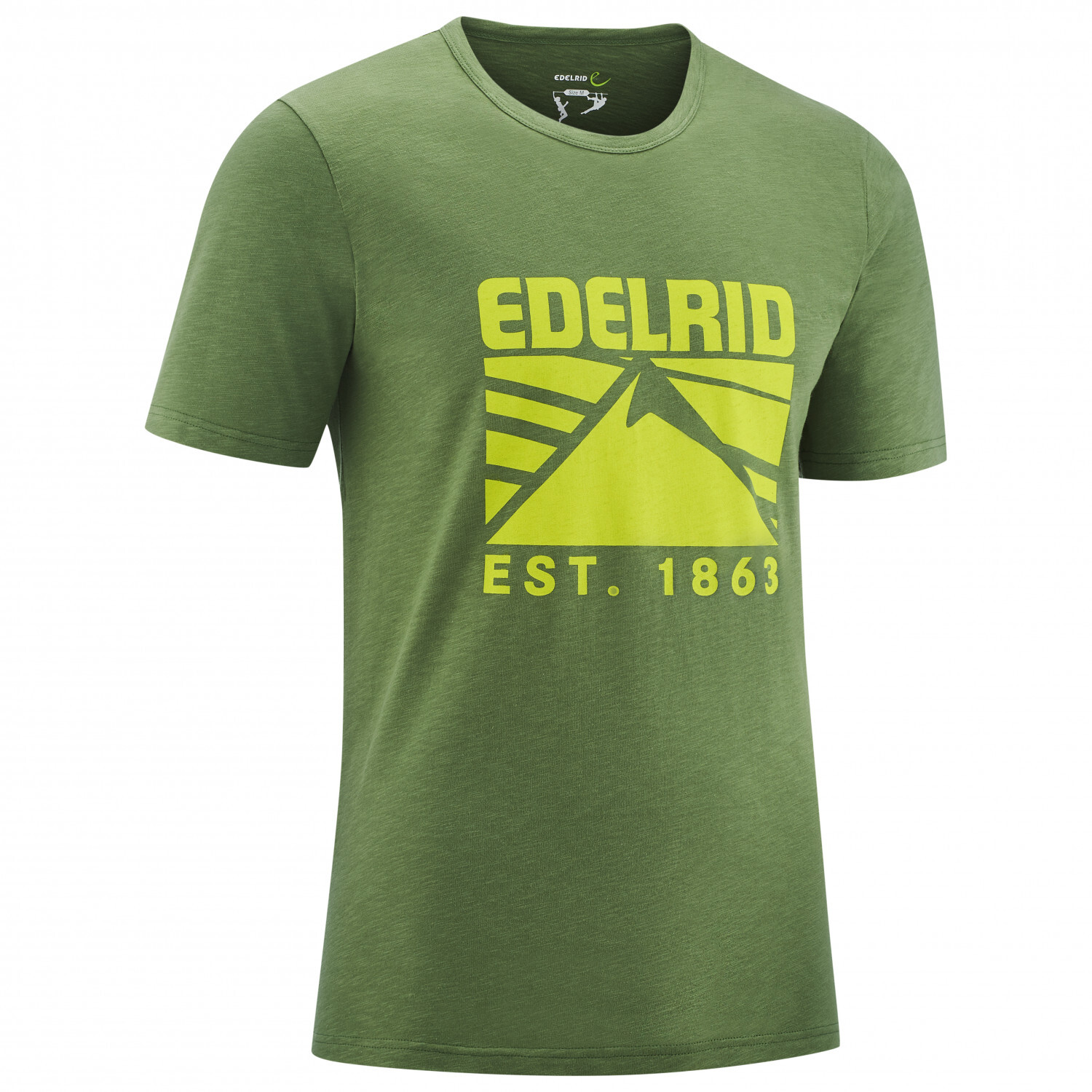 Футболка Edelrid Highball IV, цвет Kale