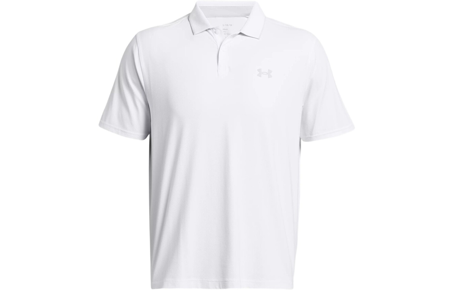 Рубашка поло Iso-Chill мужская белая Under Armour, белый