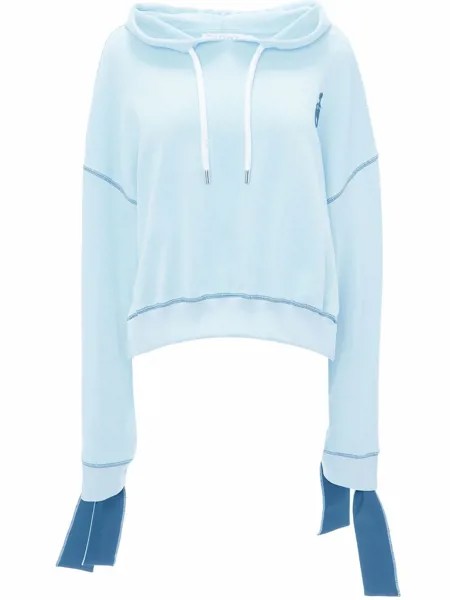 JW Anderson худи с вышивкой Anchor