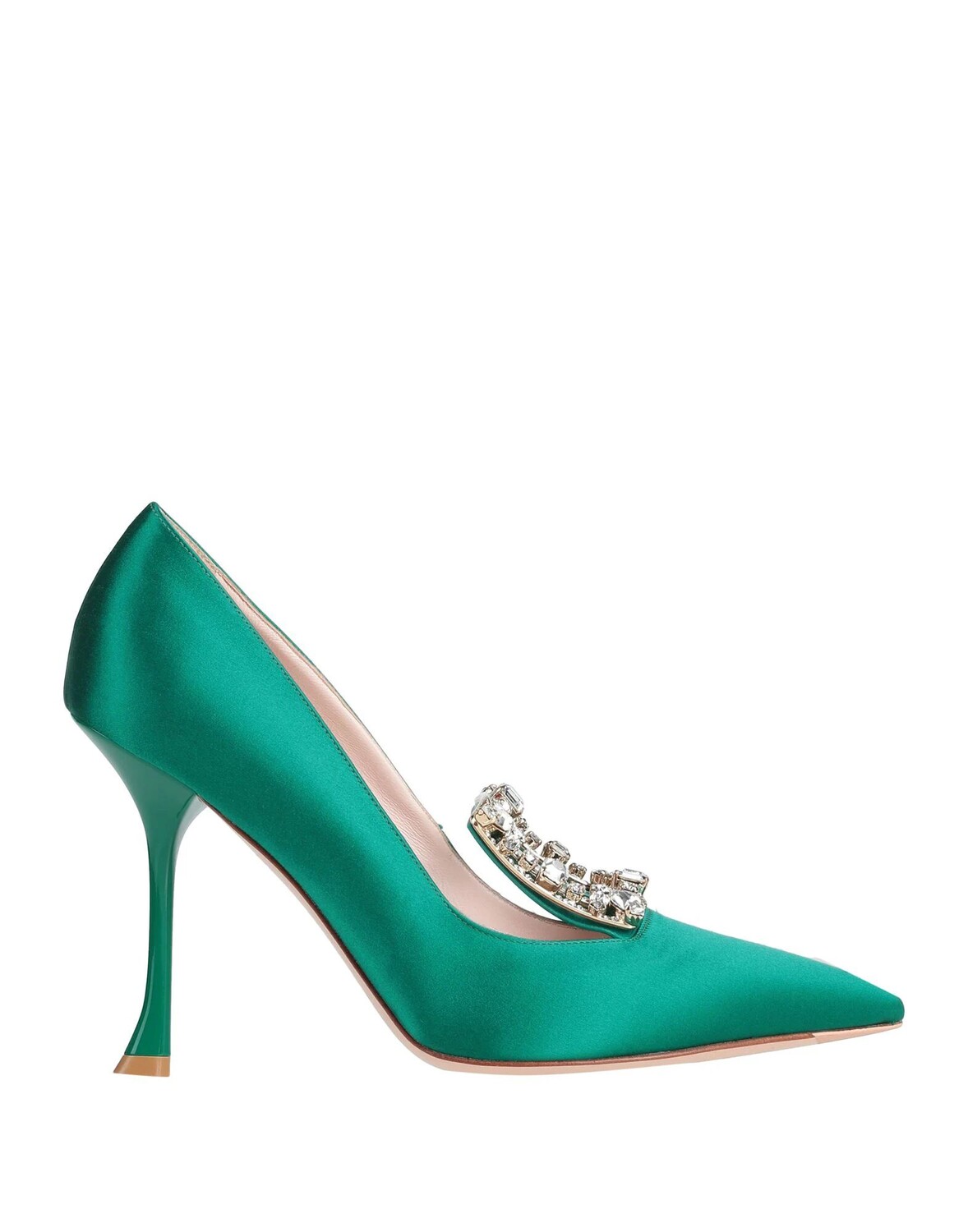 Туфли Roger Vivier, изумрудно-зеленый