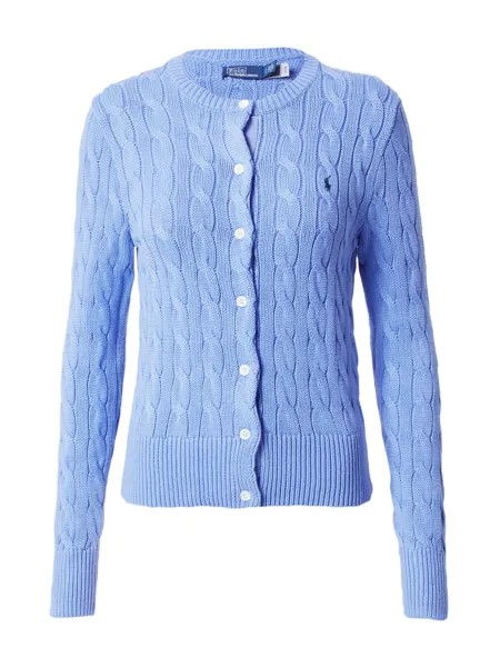 Вязаный кардиган Polo Ralph Lauren, светло-синий/темно-синий