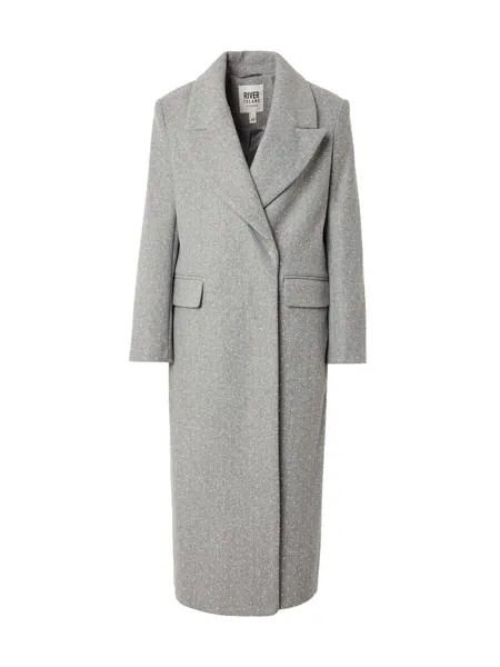 Межсезонное пальто River Island, серый