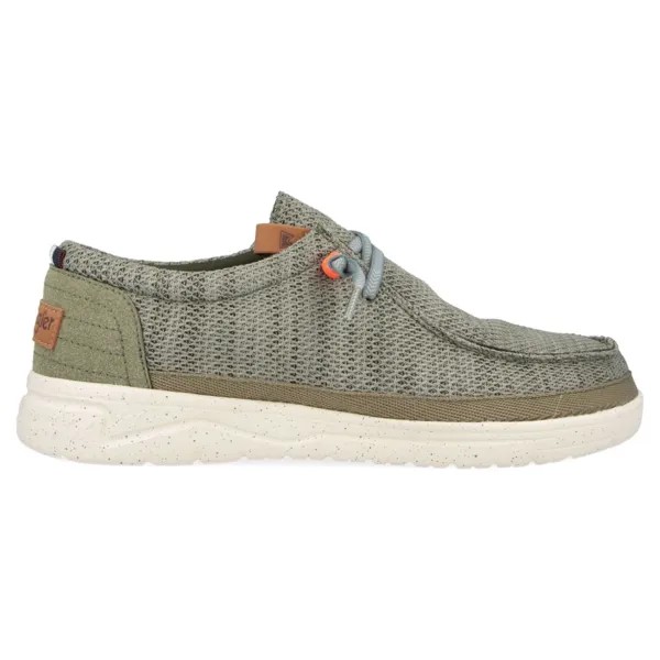Полуботинки мужские Wrangler Makena Knit WM31170-020 зеленые 41 EU