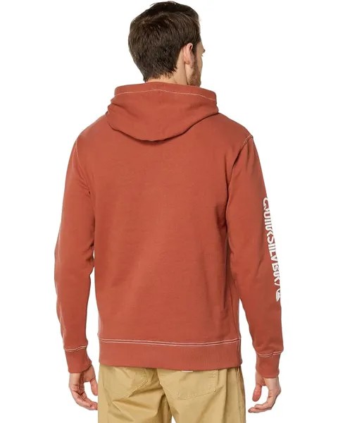 Худи Quiksilver The Original Pullover Hoodie, цвет Marsala