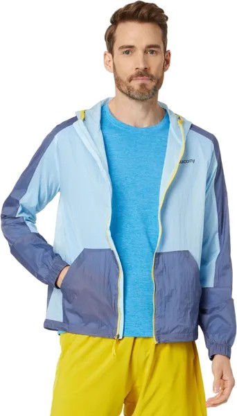 Куртка Elevate Packaway Jacket Saucony, цвет Vapor