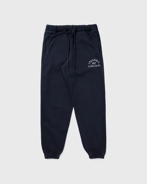 Спортивные штаны Carhartt Wip Class Of 89 Sweat Pant, цвет dark navy / white garment dyed
