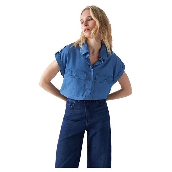 Рубашка Salsa Jeans 21007854, синий