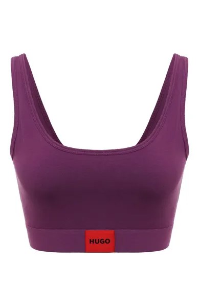 Хлопковый бра-топ HUGO