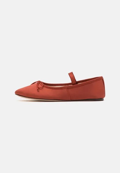 Балетки с ремешком Leonie Loeffler Randall, цвет terracotta