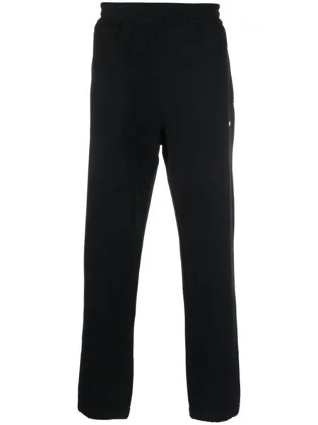 Zegna спортивные брюки с логотипом, черный