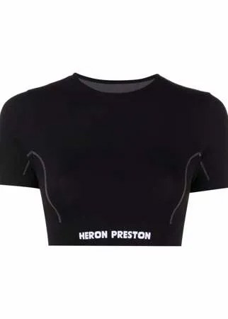 Heron Preston укороченная спортивная футболка
