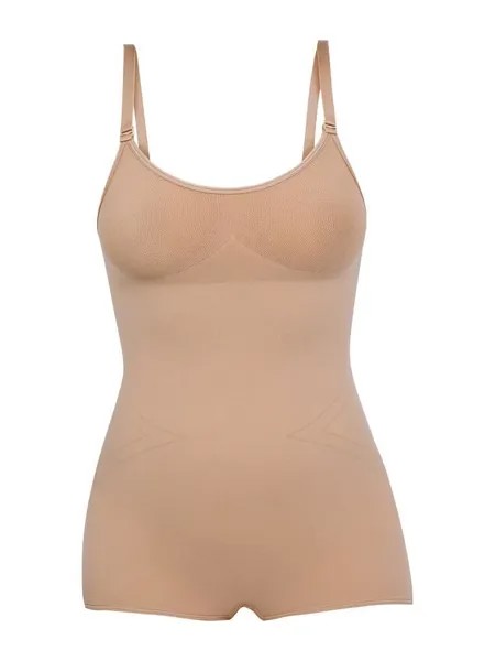 Боди Leonisa Shapewear Invisible Shaper With Comfy Compression, хаки