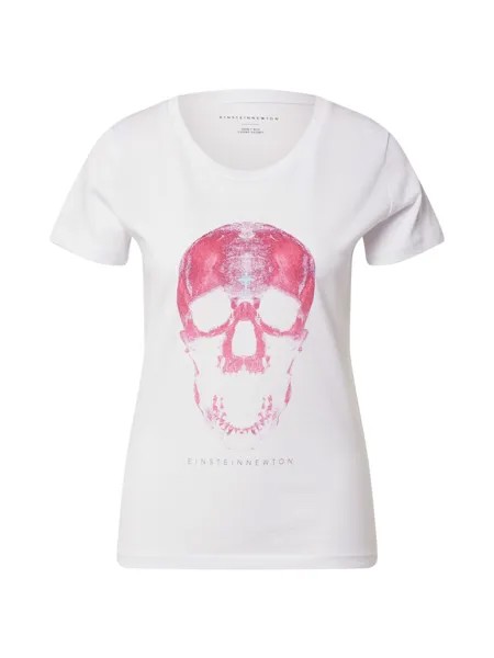 Футболка EINSTEIN & NEWTON LIGHT SKULL, белый