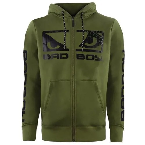 Толстовка Bad Boy G. P. D Hoodie зеленая S