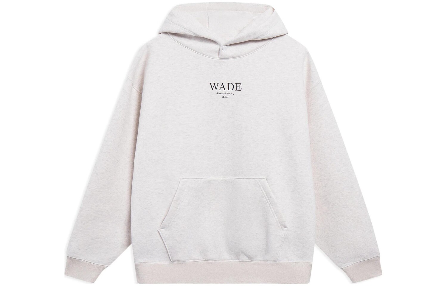 Свитшот Wade Collection унисекс, цвет серый меланж Lining, цвет Heather Gray