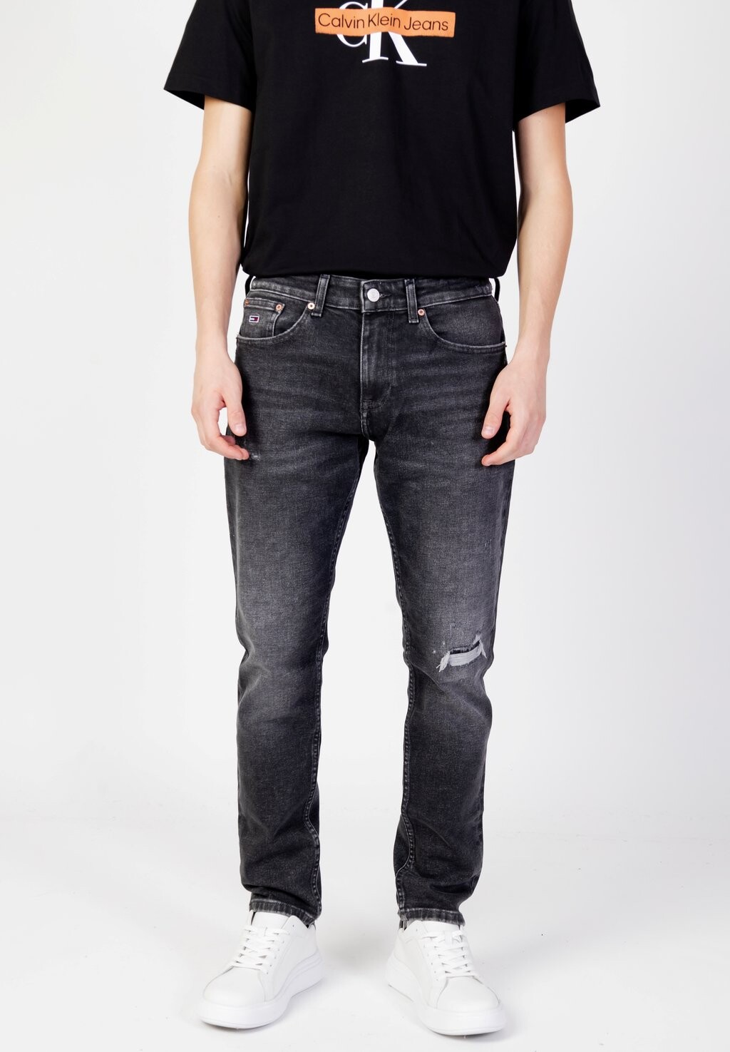 Джинсы-сигареты Austin Dg7 Dm0Dm17420 Tommy Jeans, черный
