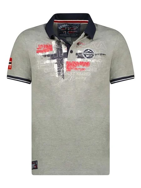 Футболка поло Geographical Norway, серый