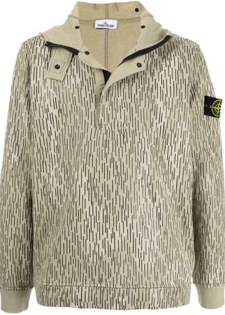 Stone Island худи с принтом