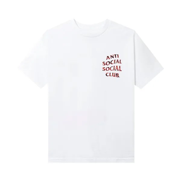 Футболка Anti Social Social Club Cancelled (Again) Tee 'White', белый