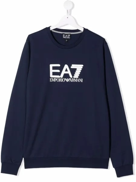 Emporio Armani Kids толстовка с логотипом