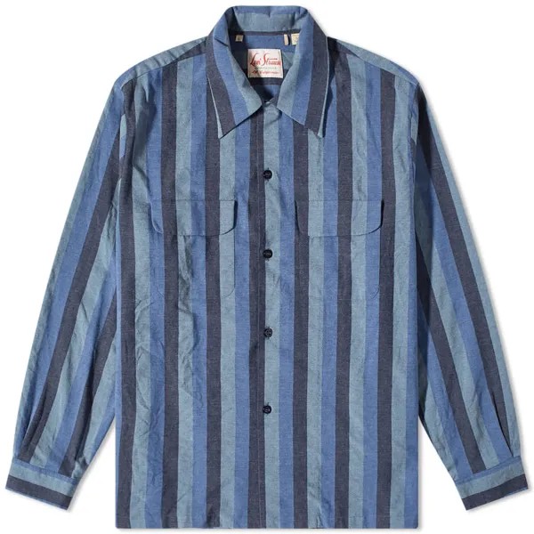 Рубашка Levi's Vintage Clothing Striped, синий