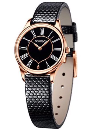 Fashion наручные  женские часы Sokolov 238.01.00.000.03.01.2. Коллекция Ideal