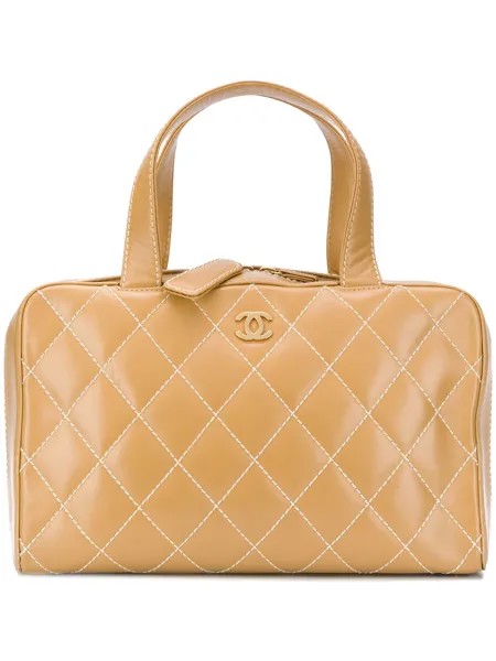 Chanel Pre-Owned сумка-тоут Wild Stitch 2000-х годов с логотипом