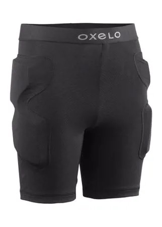 Защитные шорты для катания на роликах, скейтборде, самокате для взрослых, размер: S, цвет: Черный OXELO Х Декатлон