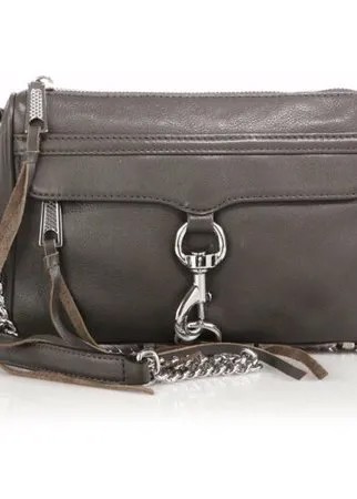 Женская сумка кросс-боди Rebecca Minkoff Charcoal Leather