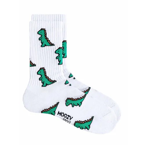 Носки MOGZY, размер 36-40, розовый, фуксия, белый