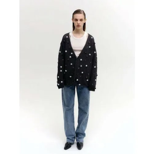 Кардиган MIRSTORES, размер M, черный