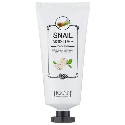Jigott Snail Moisture Крем для ног с экстрактом слизи улитки 100 мл