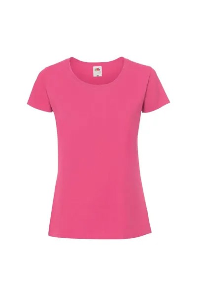 Подходит для футболки Ringspun Premium Fruit of the Loom, розовый