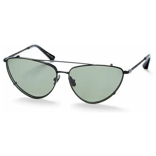 Солнцезащитные очки Belstaff, зеленый, черный