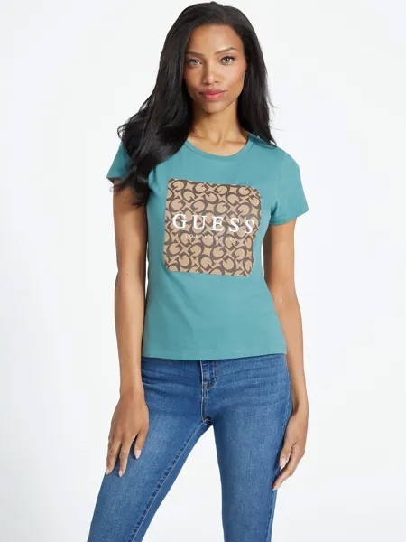 Футболка с логотипом Orley Guess Factory, цвет Sage Crush