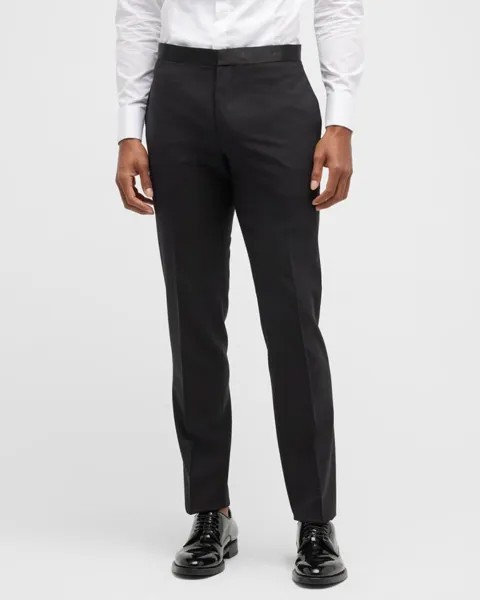 Мужские брюки-смокинги Mayer из эластичной шерсти Theory