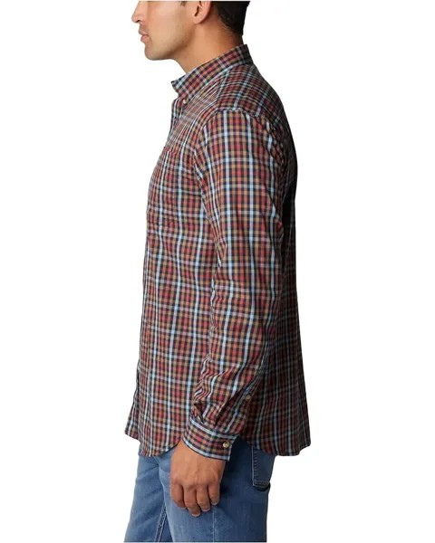 Рубашка Columbia Rapid Rivers II Long-Sleeve Shirt, цвет Collegiate Navy Everyday Gingham 2