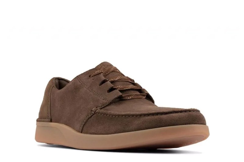 Мужские полуботинки Clarks(Oakland Walk 26154065), оливковые