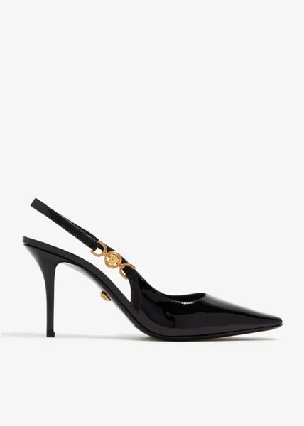 Туфли Versace Medusa '95 Slingback, черный