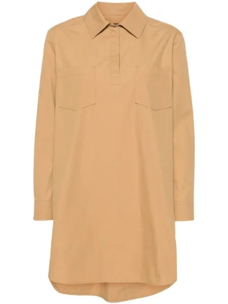 A.P.C. платье мини, нейтральный цвет