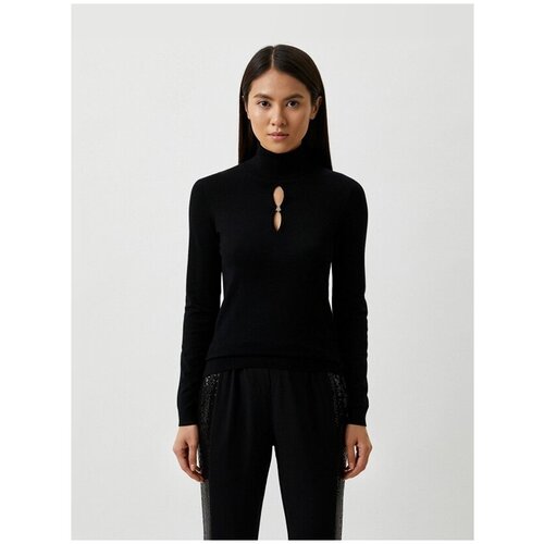Джемпер LIU JO жен., LIUJOWF2071MA49I22222 ,цвет: Black ,размер: S