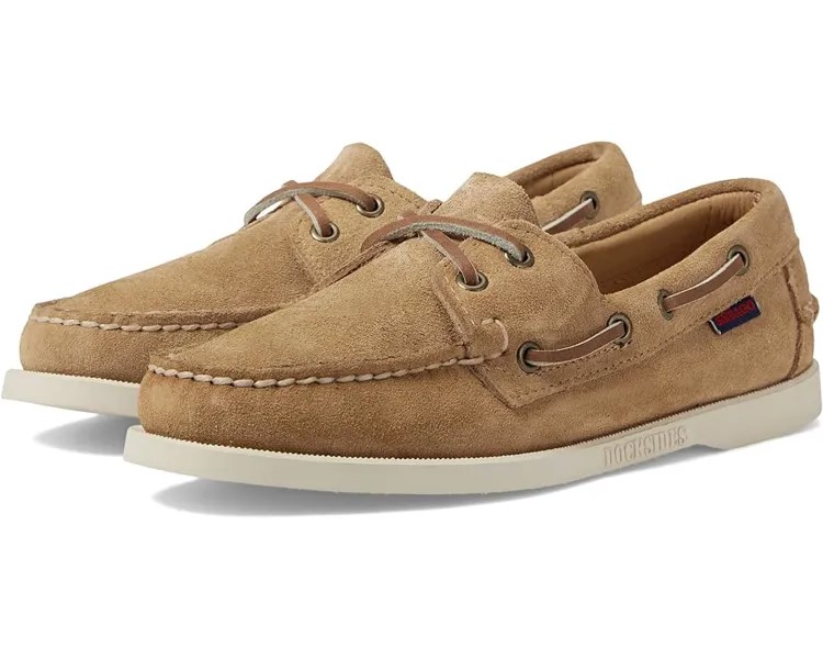 Топсайдеры Sebago Portland Rough Out, цвет Beige Camel/Beige Taffy