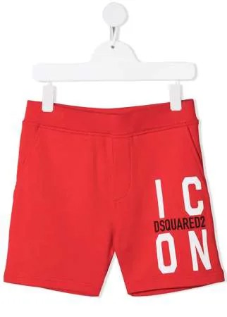 Dsquared2 Kids спортивные шорты Icon с логотипом