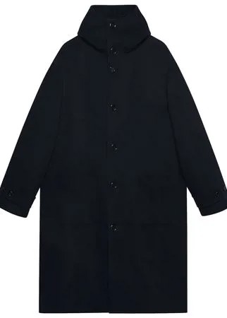 Gucci фетровое пальто с капюшоном